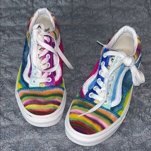 Vans Women's Multicolor Rainbow Sneakers